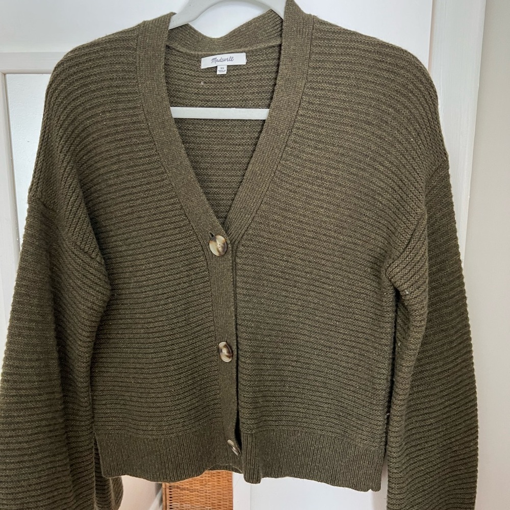 Madewell Ribbed Cardigan